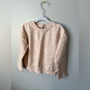 Pink Flower sweatshirt